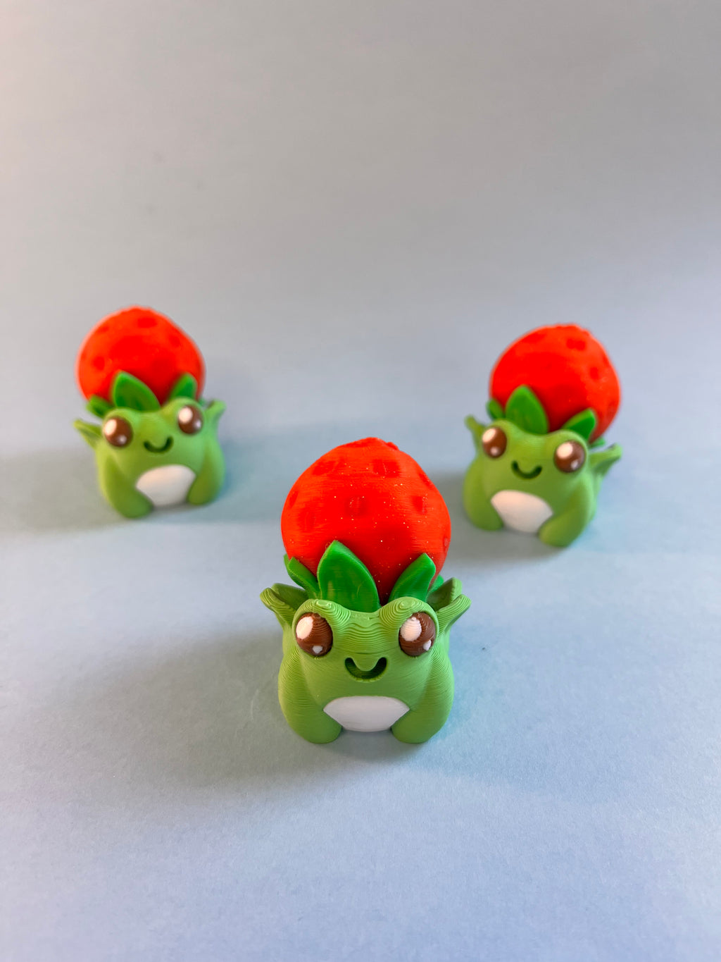 Strawberry frog