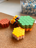 Mystery hexagon fidget