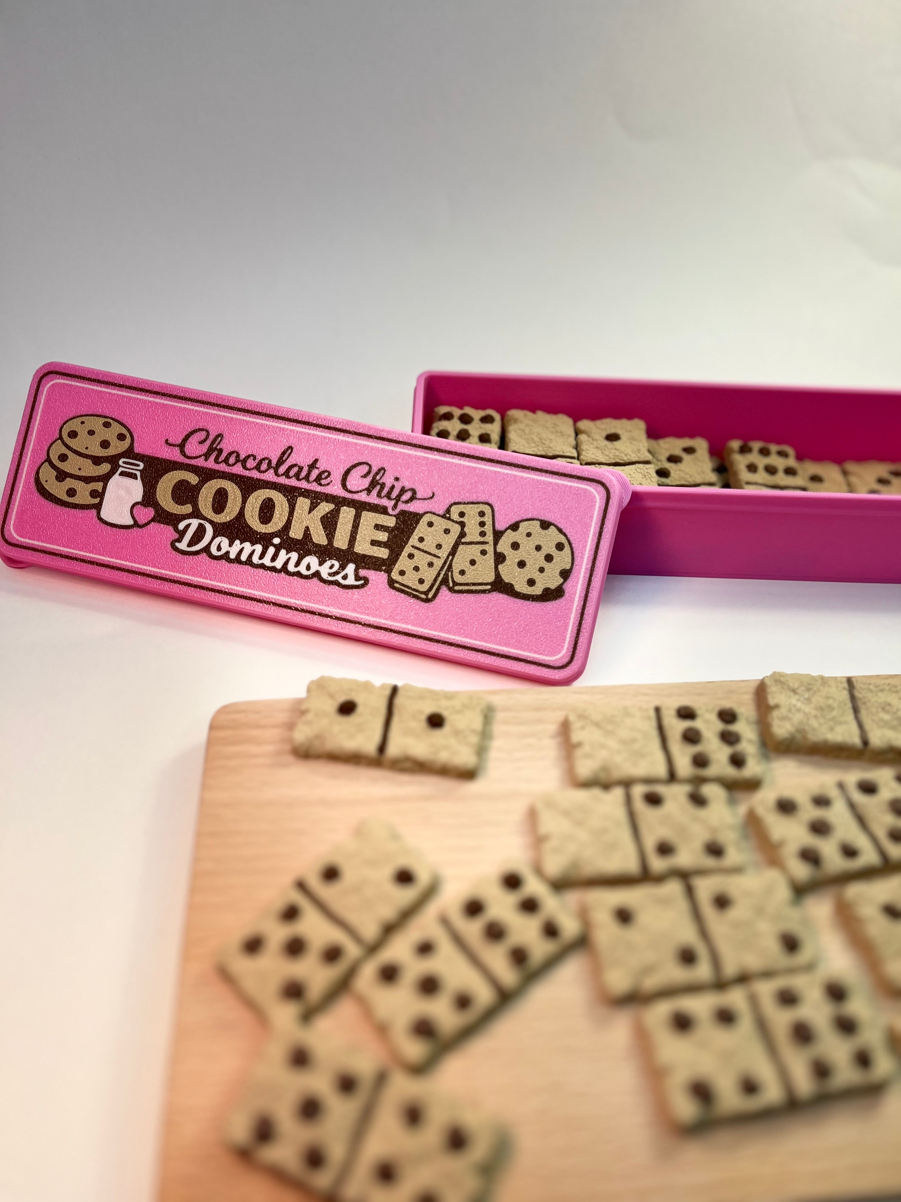 Chocolate chip cookie Dominos ￼