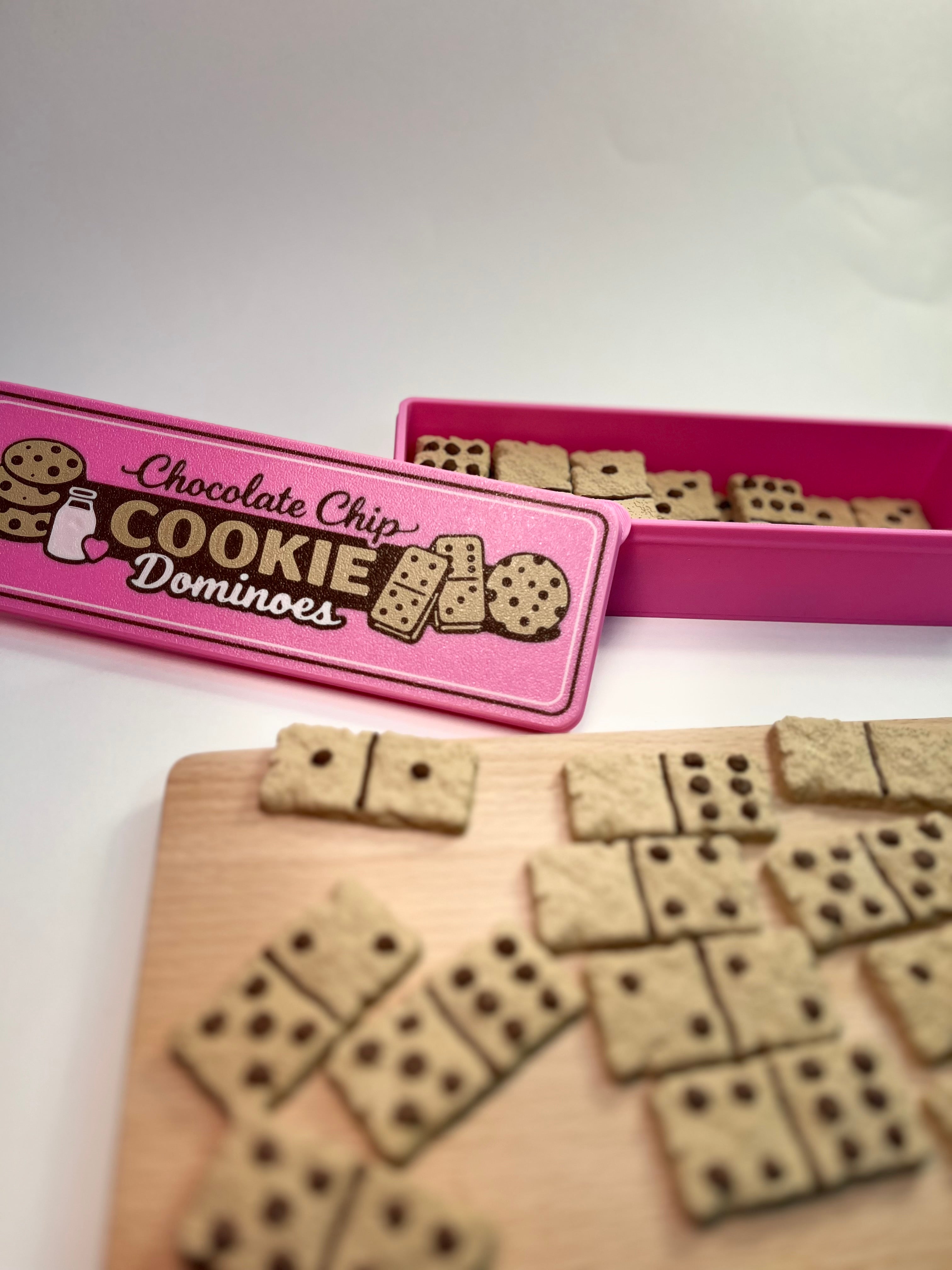 Chocolate chip cookie Dominos ￼