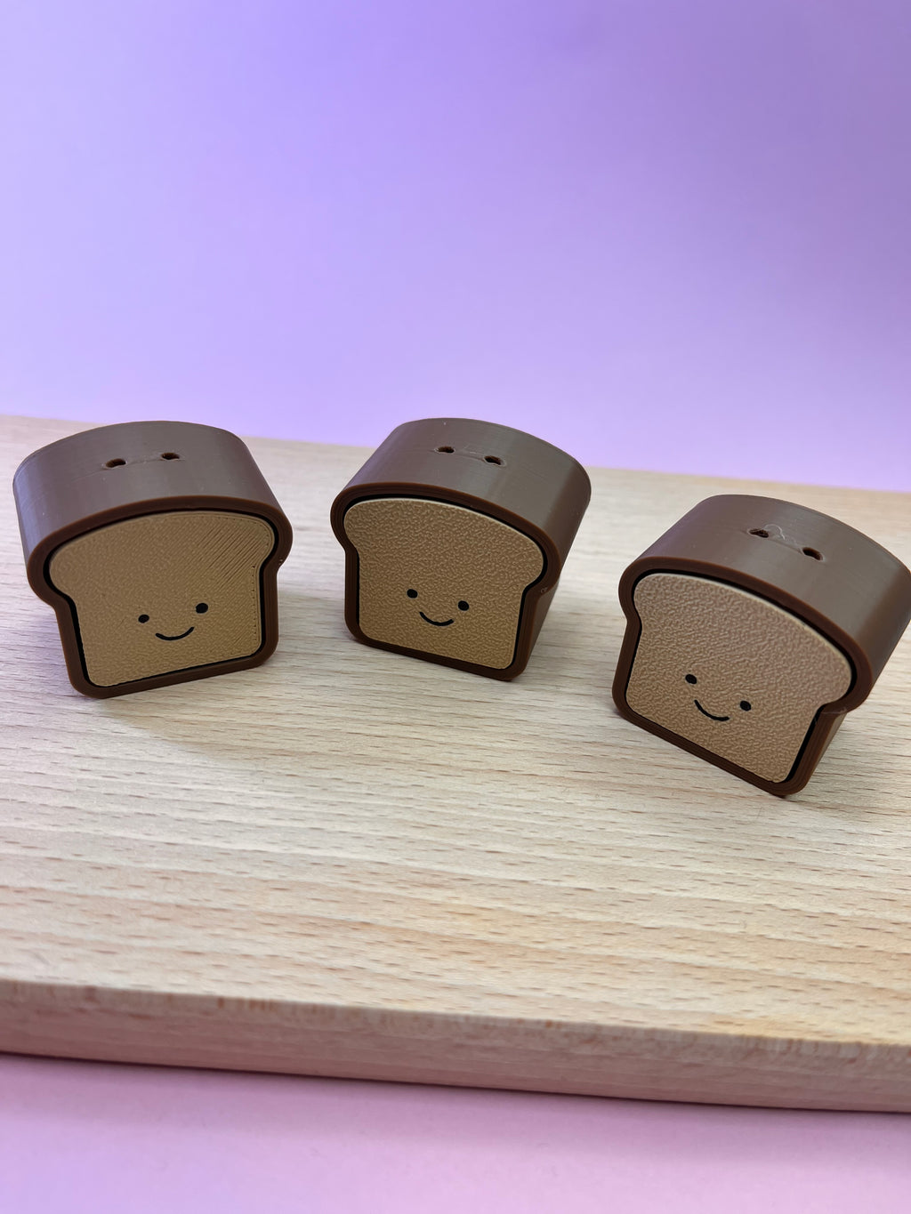 Bread keychain clicker ￼