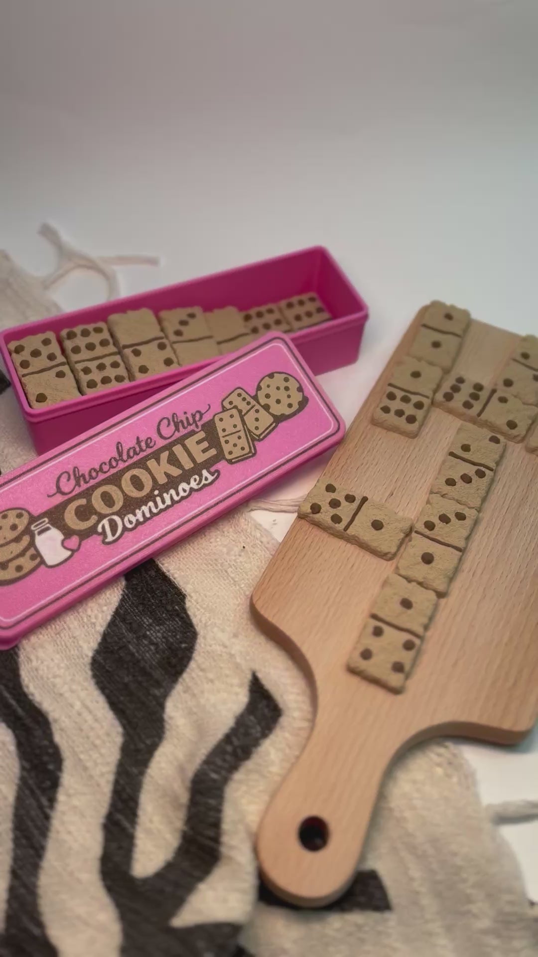 Chocolate chip cookie Dominos ￼