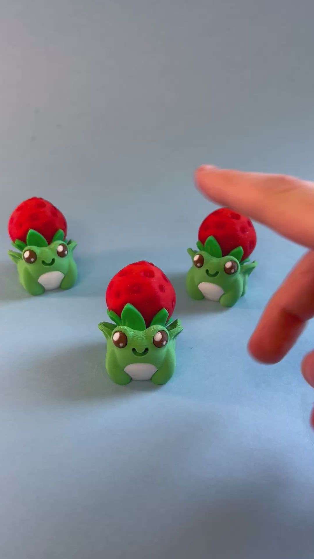 Strawberry frog